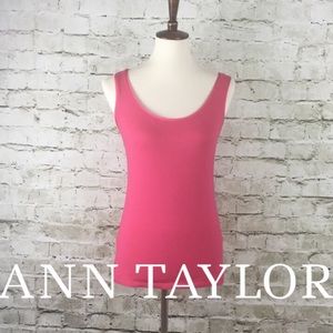 Ann Taylor Stretch Knit Tank Top
